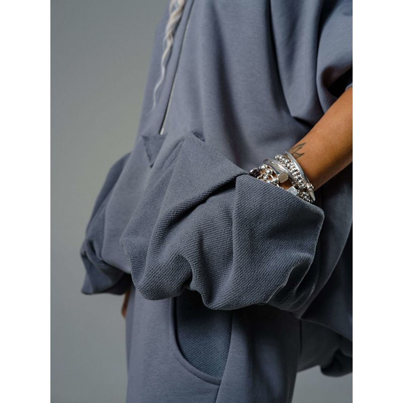 Thumbnail of Steel Grey Zip Hoodie & Jogger Set image