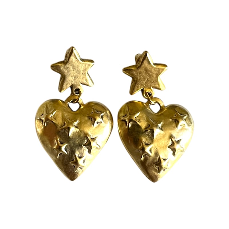Thumbnail of Stella Star & Heart Earrings image