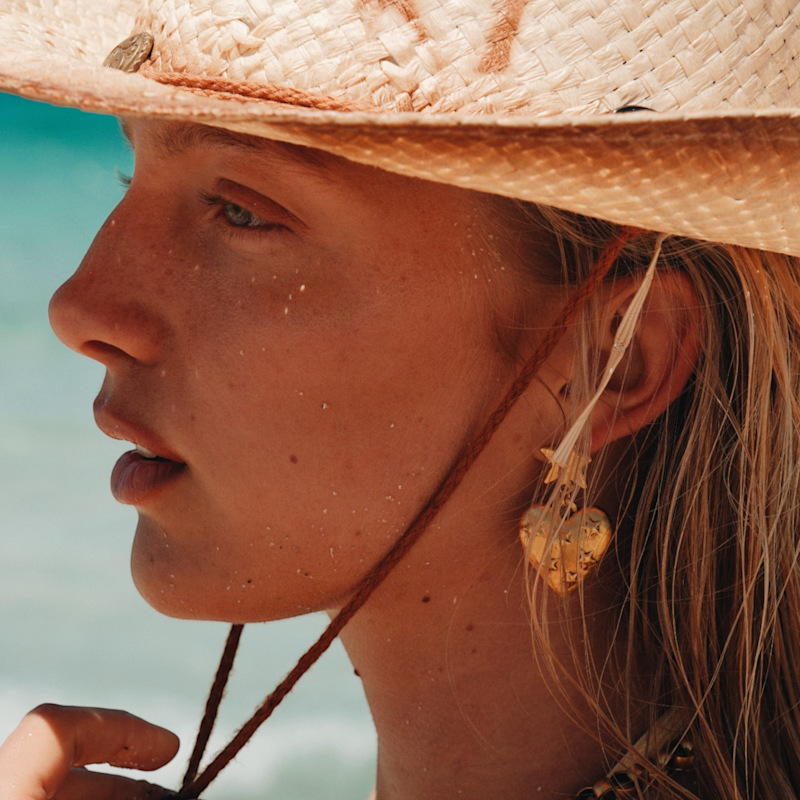 Thumbnail of Stella Star & Heart Earrings image