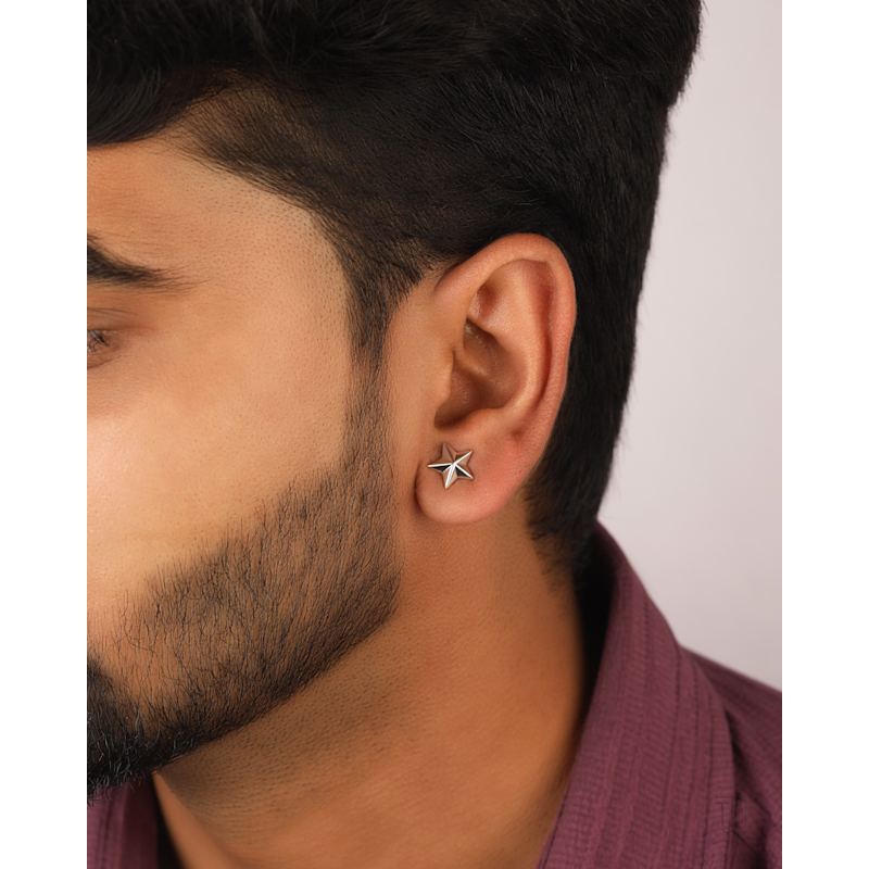 Thumbnail of Stellar Blink Sterling Studs Earrings image