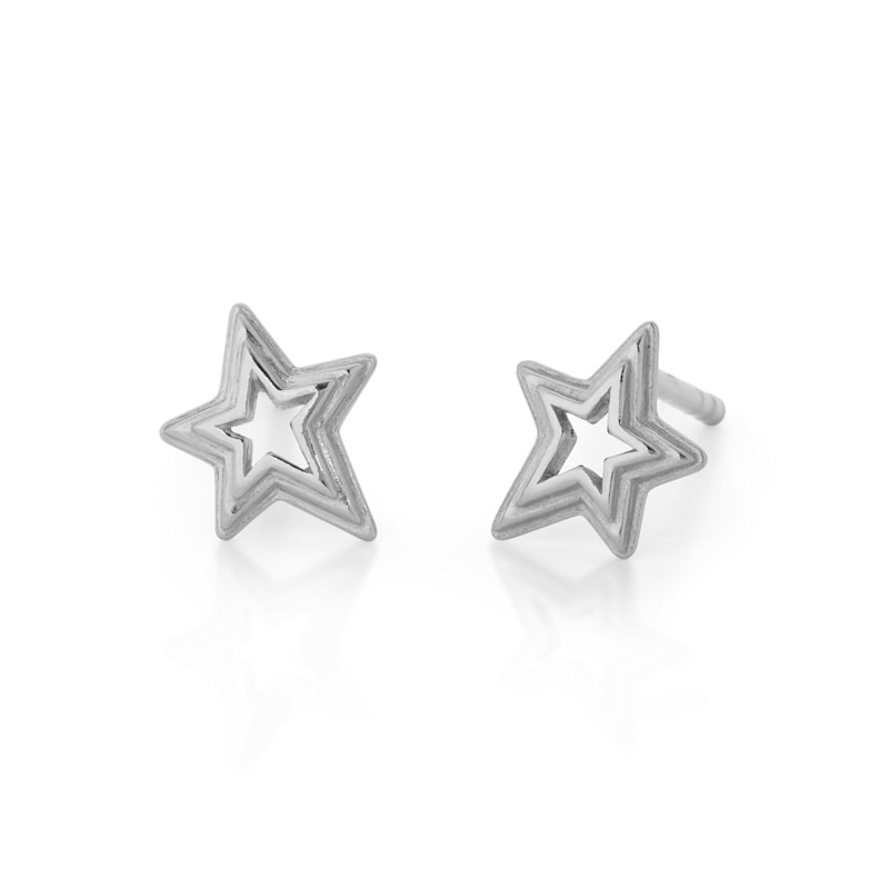 Thumbnail of Stellar Starburst Stud Earrings Sterling Silver image