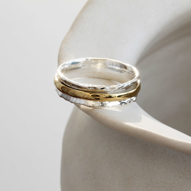 Thumbnail of Sterling Silver Spinner Ring image