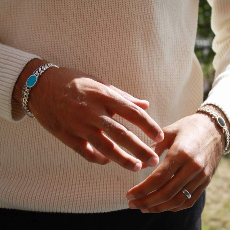 Thumbnail of Sterling Silver Turquoise Bracelet image