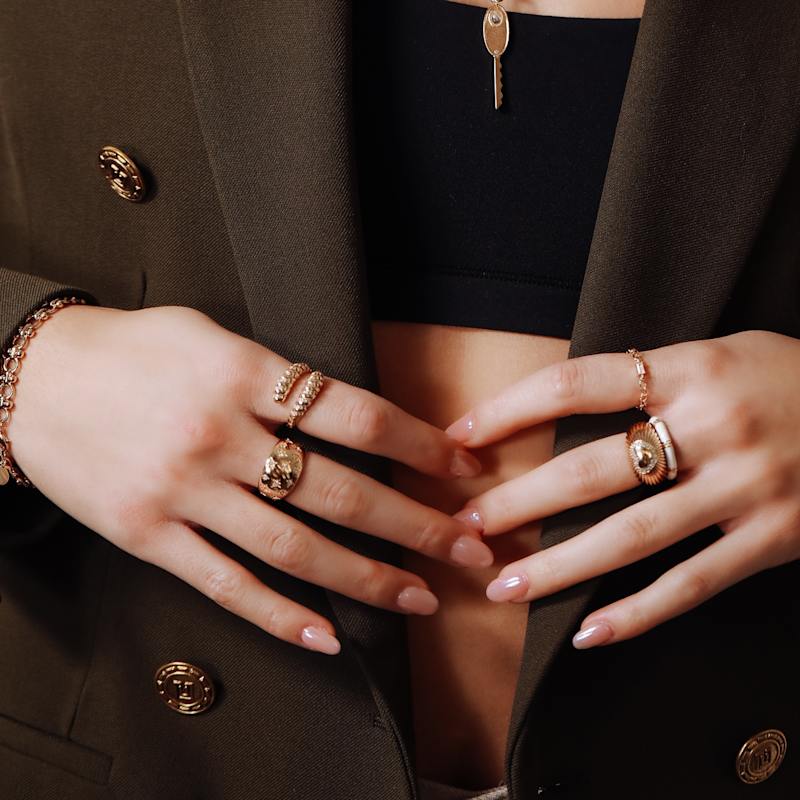 Thumbnail of Stevie Stars Ring - Gold image