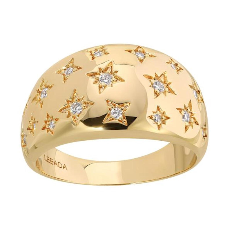 Thumbnail of Stevie Stars Ring - Gold image