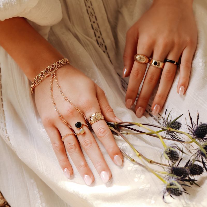 Thumbnail of Stevie Stars Ring - Gold image