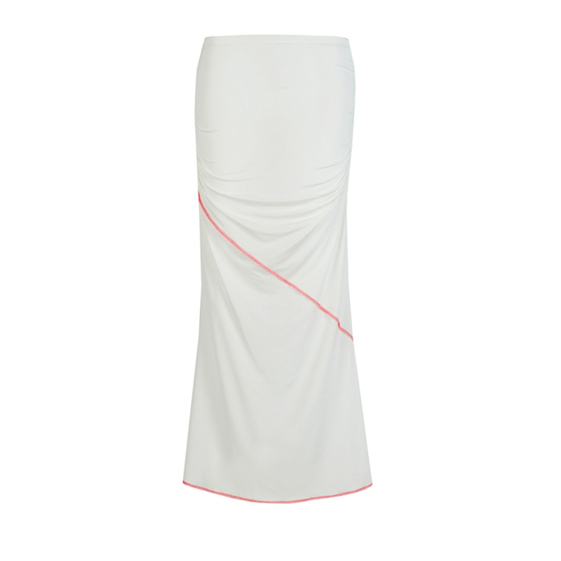 Thumbnail of Stitched Skirt-White image