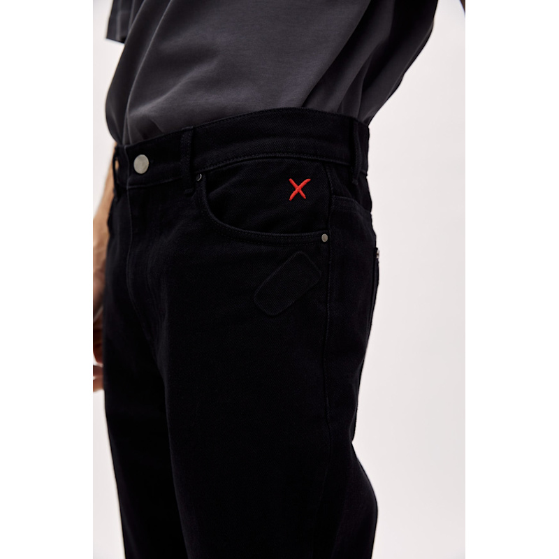 Thumbnail of Straight Fit Denim - Black image