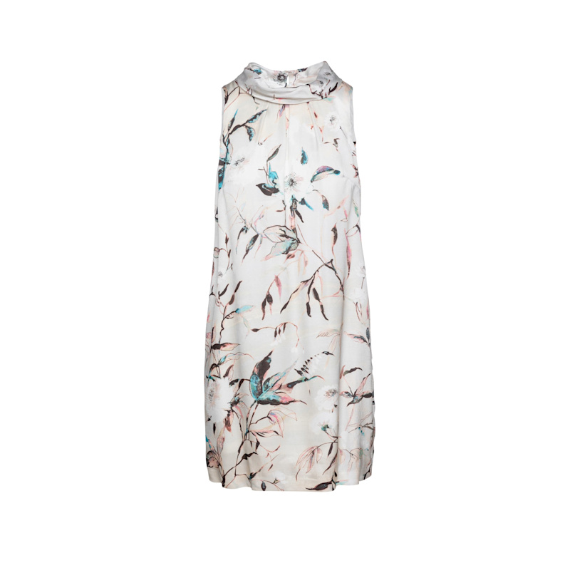 ladies floral maxi dresses Amora Mulberry Floral Mesh Maxi Dress - M Size - Women's Dresses main image 1