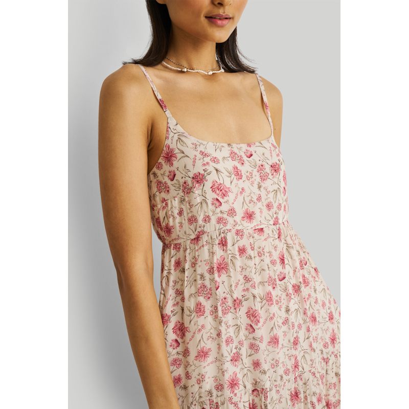 Thumbnail of Strappy Tiered Floral Maxi Dress image
