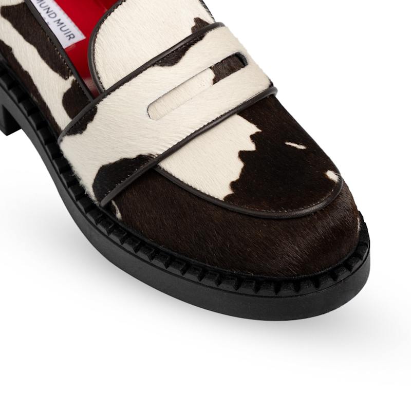 Thumbnail of Stratford Cow Print Calf Hair Loafers image