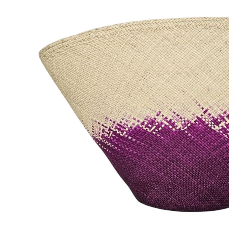 Thumbnail of Straw Toquilla Bag Purple image