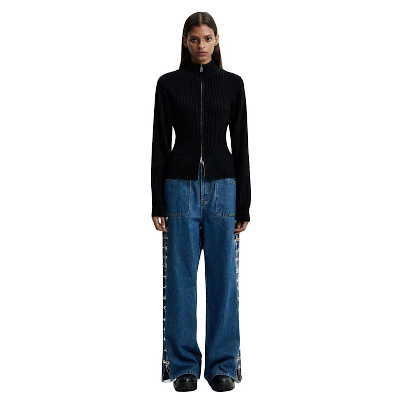 新品未使用　DENIM PANTS 『MARIACHI』 Studded Mariachi Jeans - Blue | URBANIC | Wolf & Badger