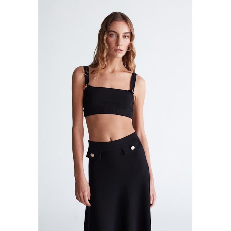 Thumbnail of Elizabeth Knit Bralette In Black image
