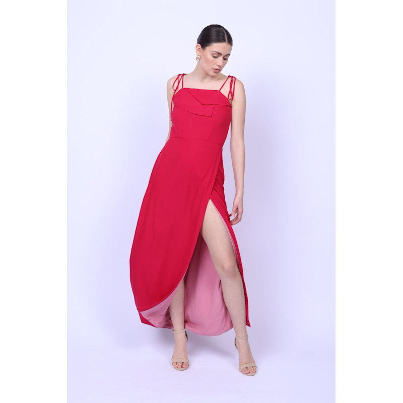 Thumbnail of Subira Dress-Hot Pink image