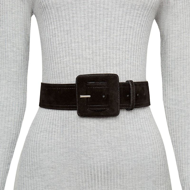 小物 KAJA REVERSIBLE SUEDE SQUARE RING BELT 11f4cc9ffd749fbf4990980384622d