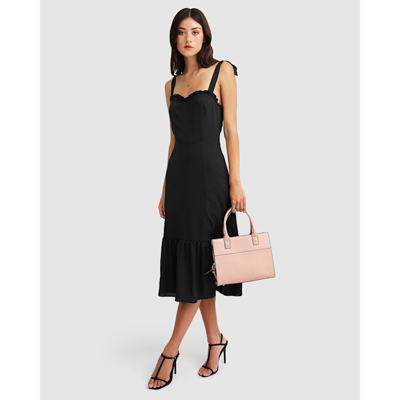 Thumbnail of Summer Storm Midi Dress - Black image