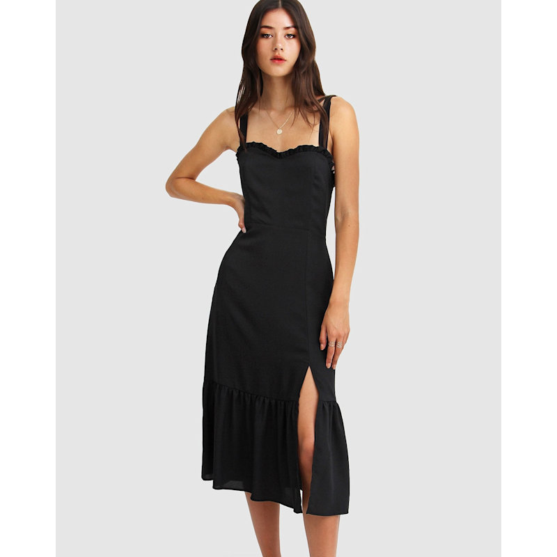 Thumbnail of Summer Storm Midi Dress - Black image
