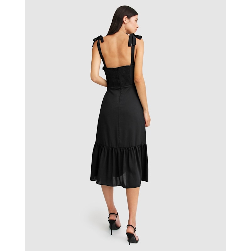 Thumbnail of Summer Storm Midi Dress - Black image