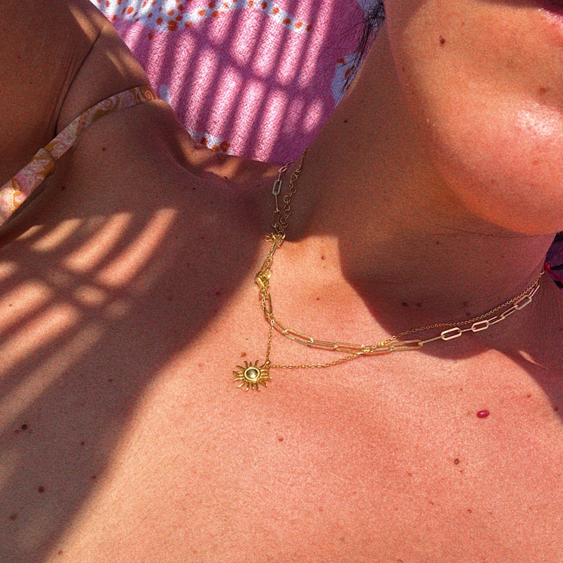 Thumbnail of Golden Sun Necklace image