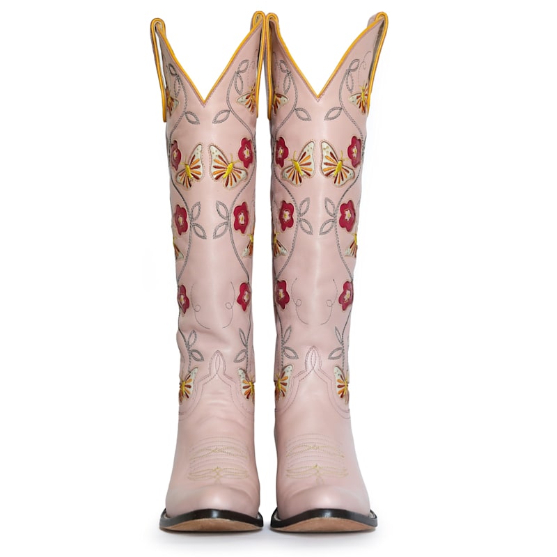 Thumbnail of Sunshine Blush Pink Cowboy Boots image