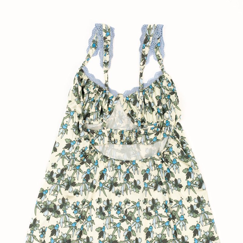 Thumbnail of Sunshine Market Satin Pajama Mini Dress image