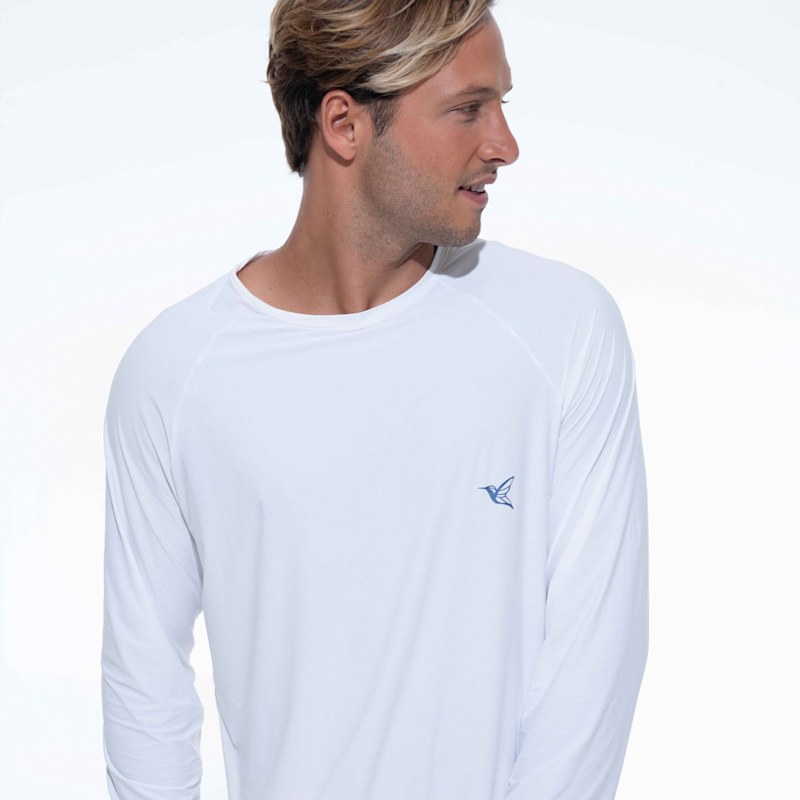 Thumbnail of Ultralight UPF Activity Shirt | Mens Long-Sleeve UV Sun Protection | White image