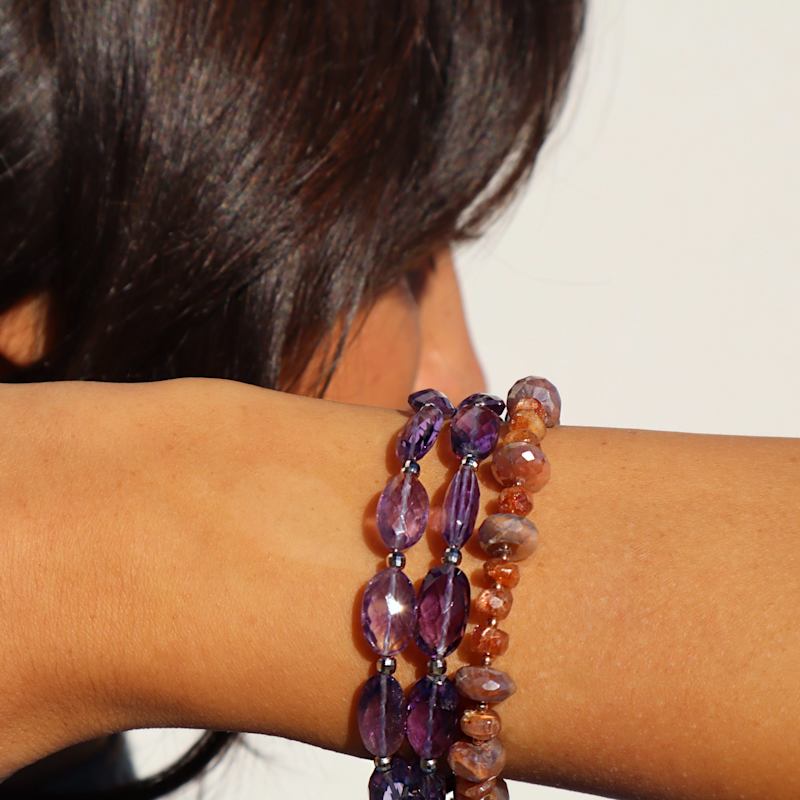 Thumbnail of Sunstone And Moonstone Bracelet image