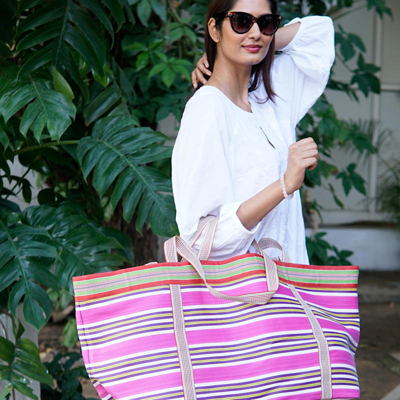 Thumbnail of Super Xl Beach Bag Made From Recycled Plastic image