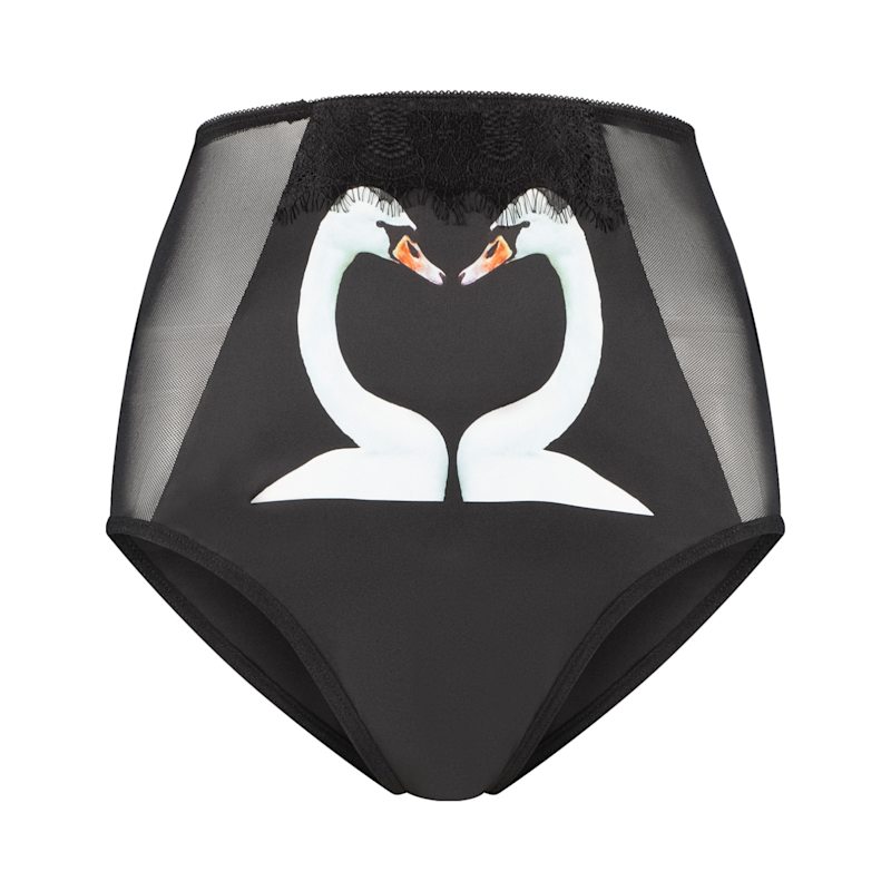 Thumbnail of Swan Panty Black image