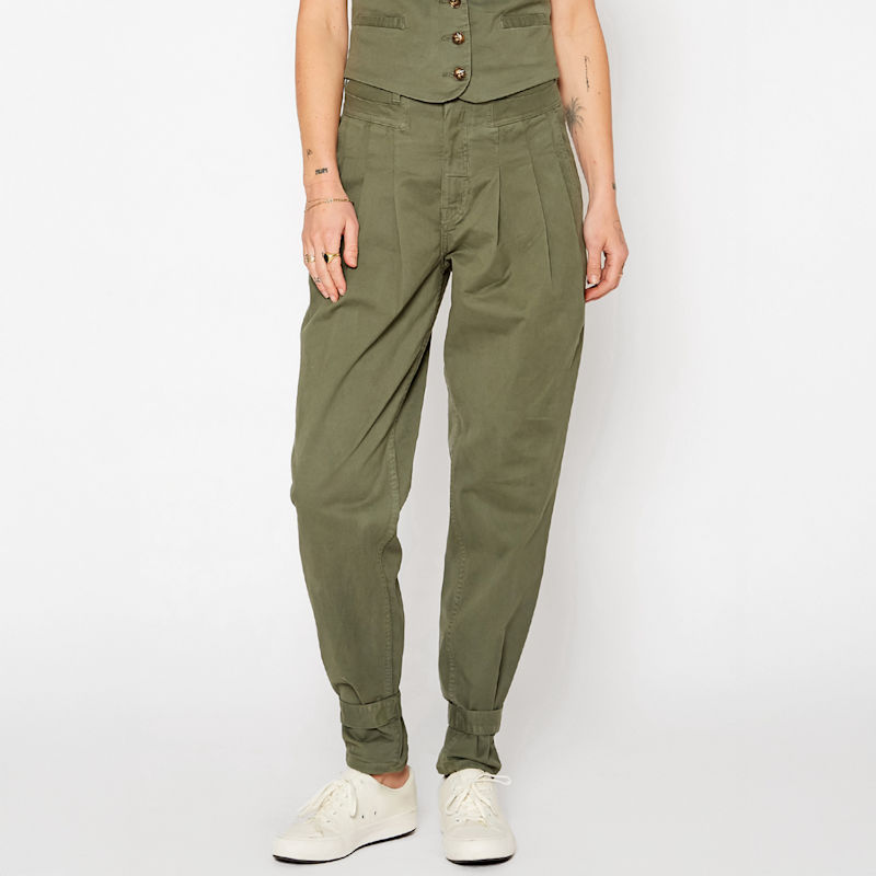 Thumbnail of Syd Utility Balloon Pants In Sage image