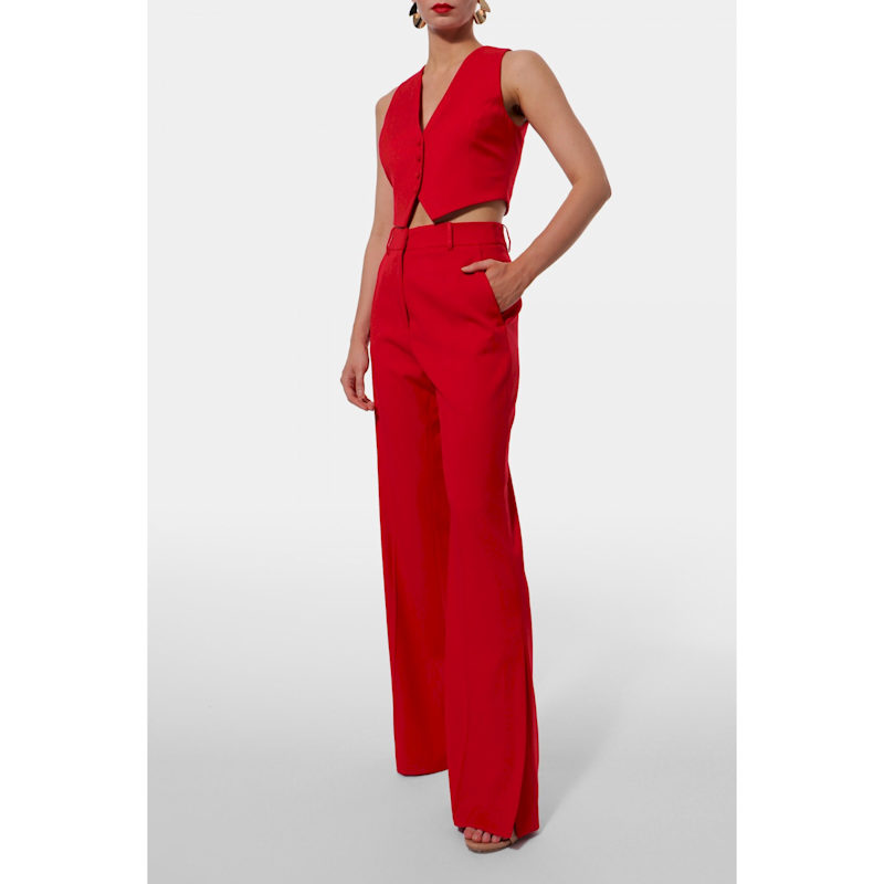 Thumbnail of Sylvia Red Suit Vest image