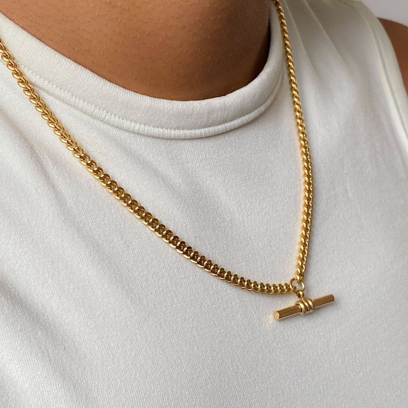 T-Bar Chain | Hoops + Chains LDN | Wolf & Badger