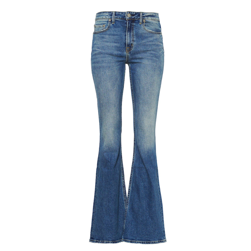 Thumbnail of Grace Mid Rise Flare Jeans In Kodiak image
