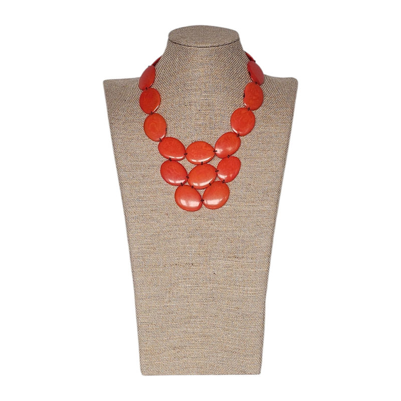 Thumbnail of Tagua Necklace Orange image