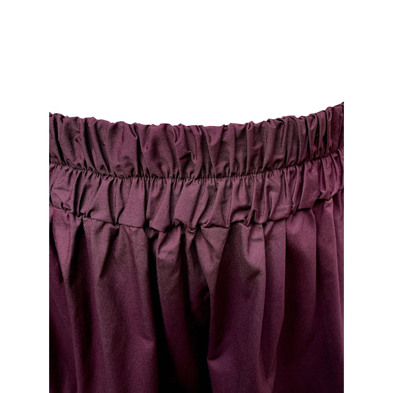 Thumbnail of Tahiti Midi Skirt With Pockets In Cherry Laquer image