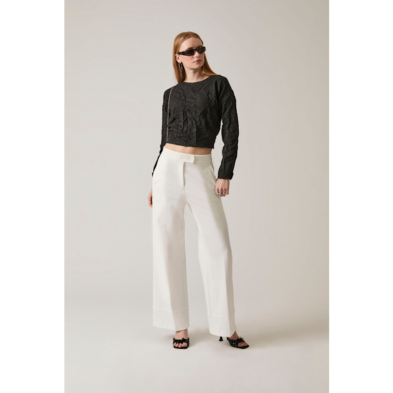 Thumbnail of Tailored White Trousers image