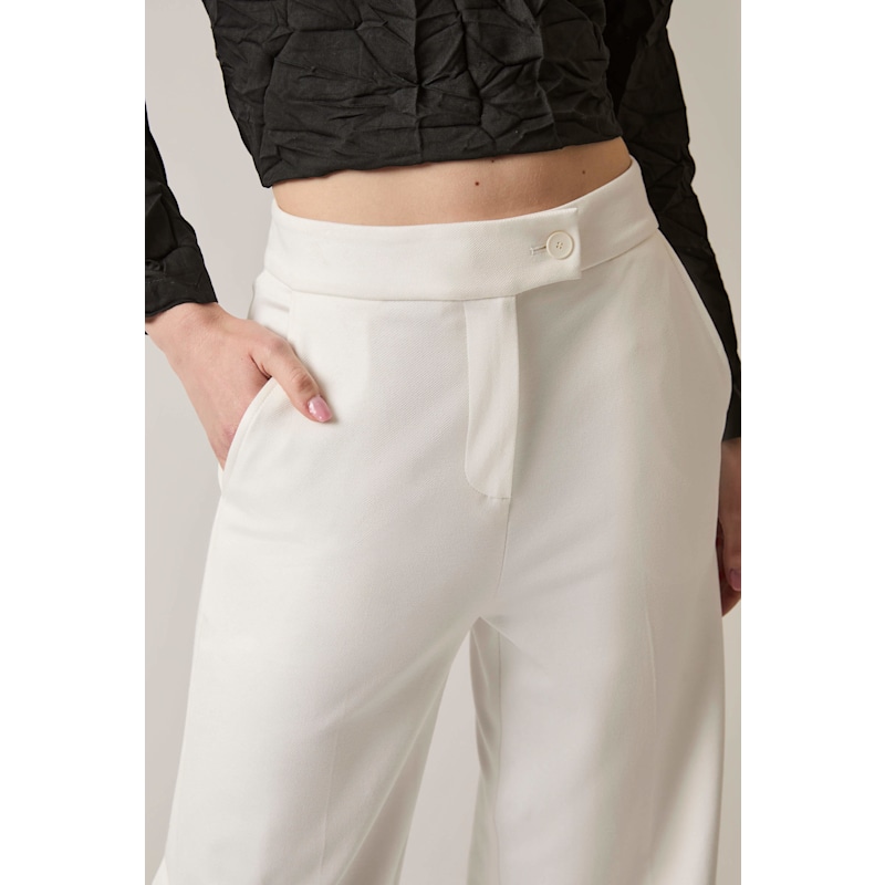 Thumbnail of Tailored White Trousers image