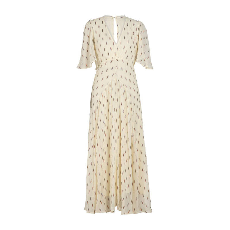 Talia Lemon Sparkle Maxi Dress | Rose & Nancy | Wolf & Badger