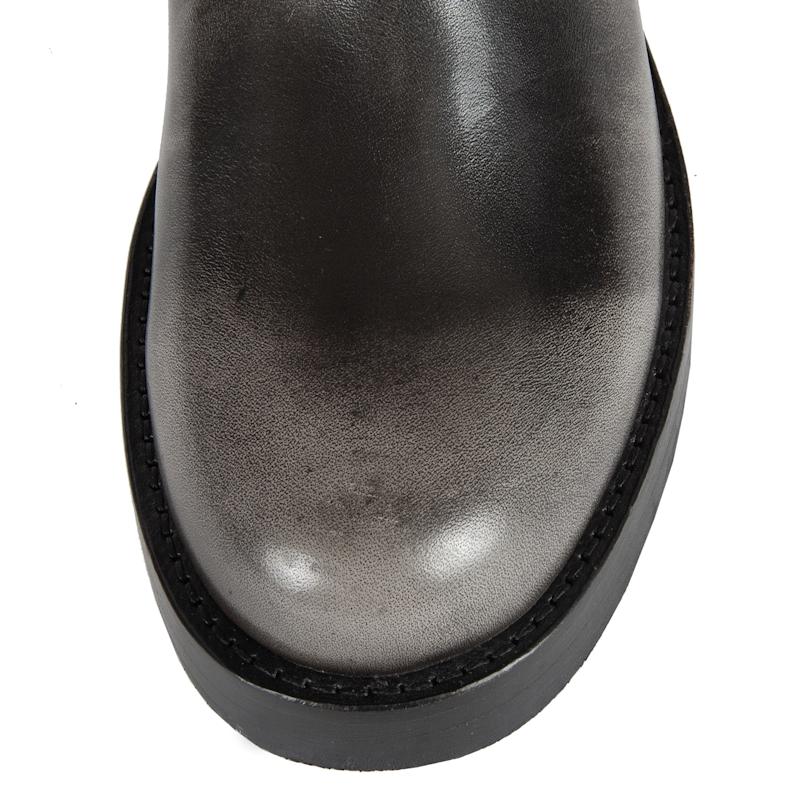 Thumbnail of Tall Biker Gray Boots image