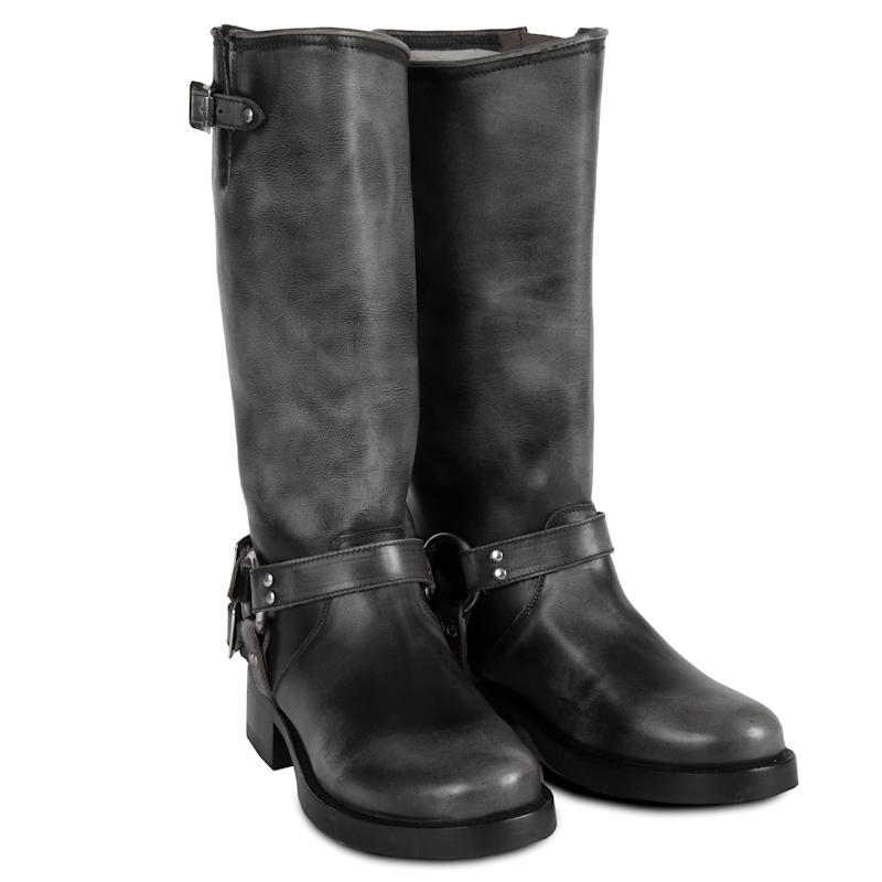 Thumbnail of Tall Biker Gray Boots image