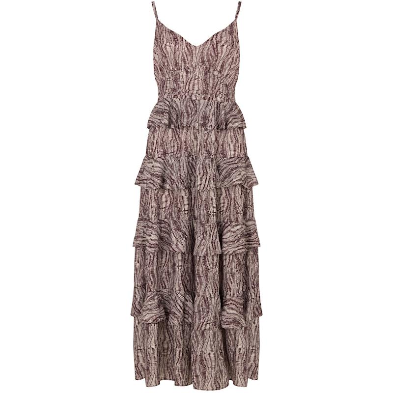 princess polly baby blue dress Ltd Commodities Women's Tiered A-Line Maxi Dress main image 1