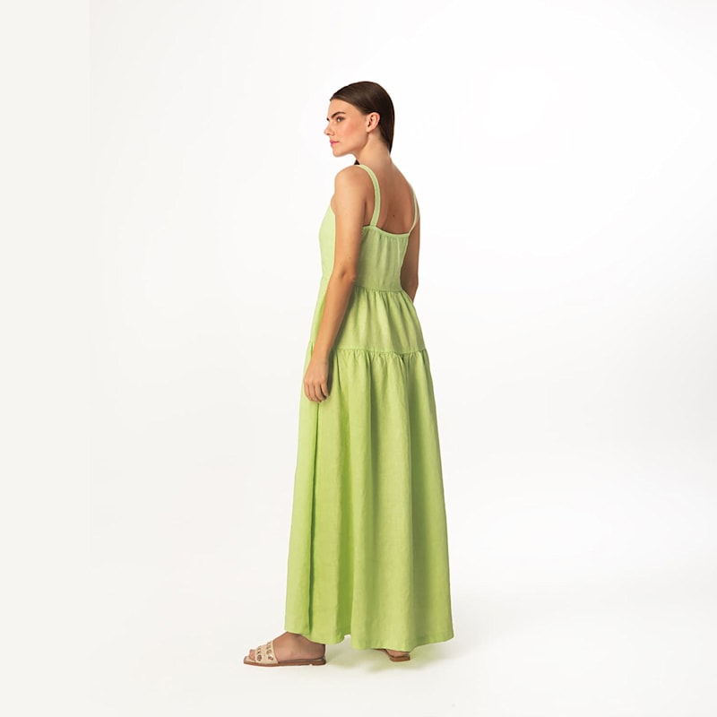 cotton tank maxi dress Jessica London Stretch Cotton Tank Maxi Dress