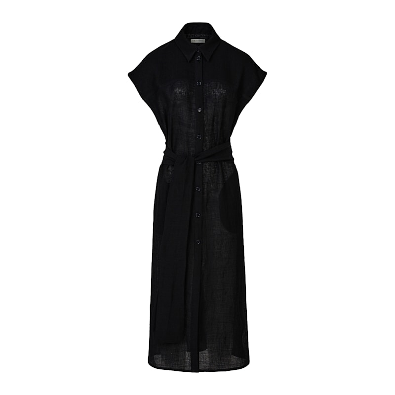 linen dress woman The Wrap Dress in Linen main image 1
