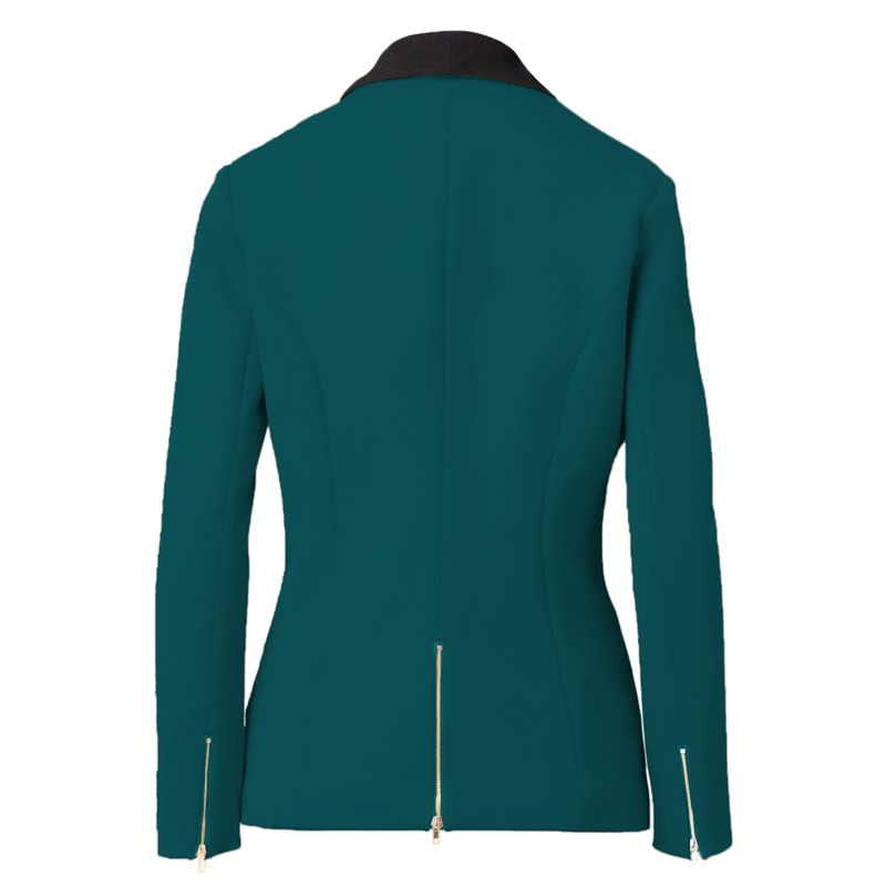 Thumbnail of Women’S Rebellious Stretch Blazer - Teal Blue Green image