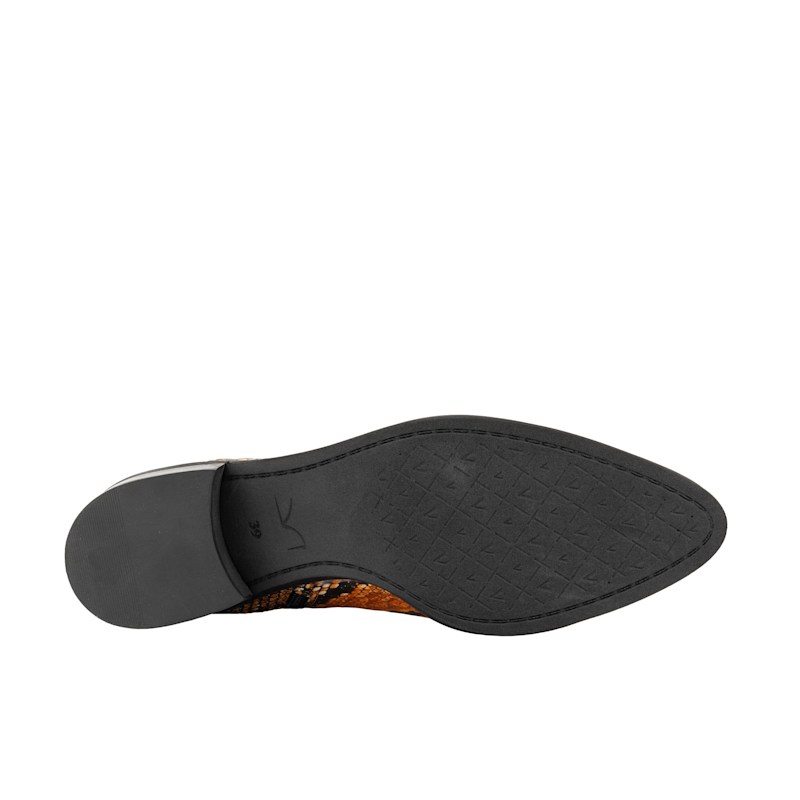 Thumbnail of Texas - Black & Orange Snake Pattern image