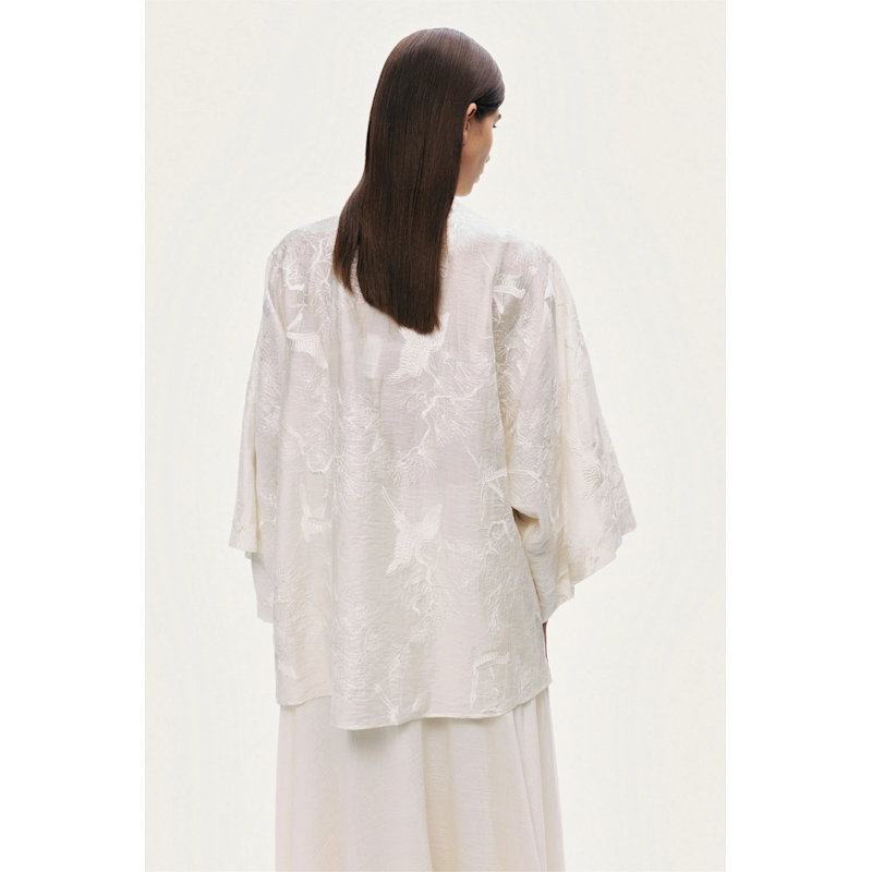 Thumbnail of Textured Jacquard Kimono image