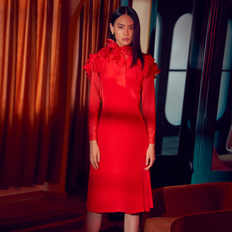 Thumbnail of Thalia Dress - Red image