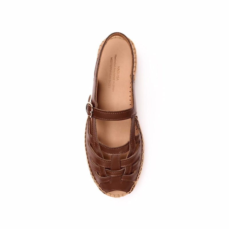 Thumbnail of Sandals Thalis Brown - Naguisa image