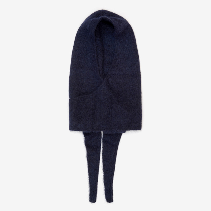 The Alpaca Hooded Scarf - Deep Sea Navy | Arctic Fox & Co. | Wolf